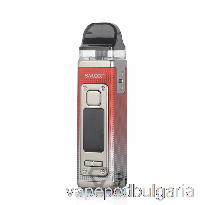 Vape Bulgaria Smok Rpm 4 60w Pod система сребристо червено